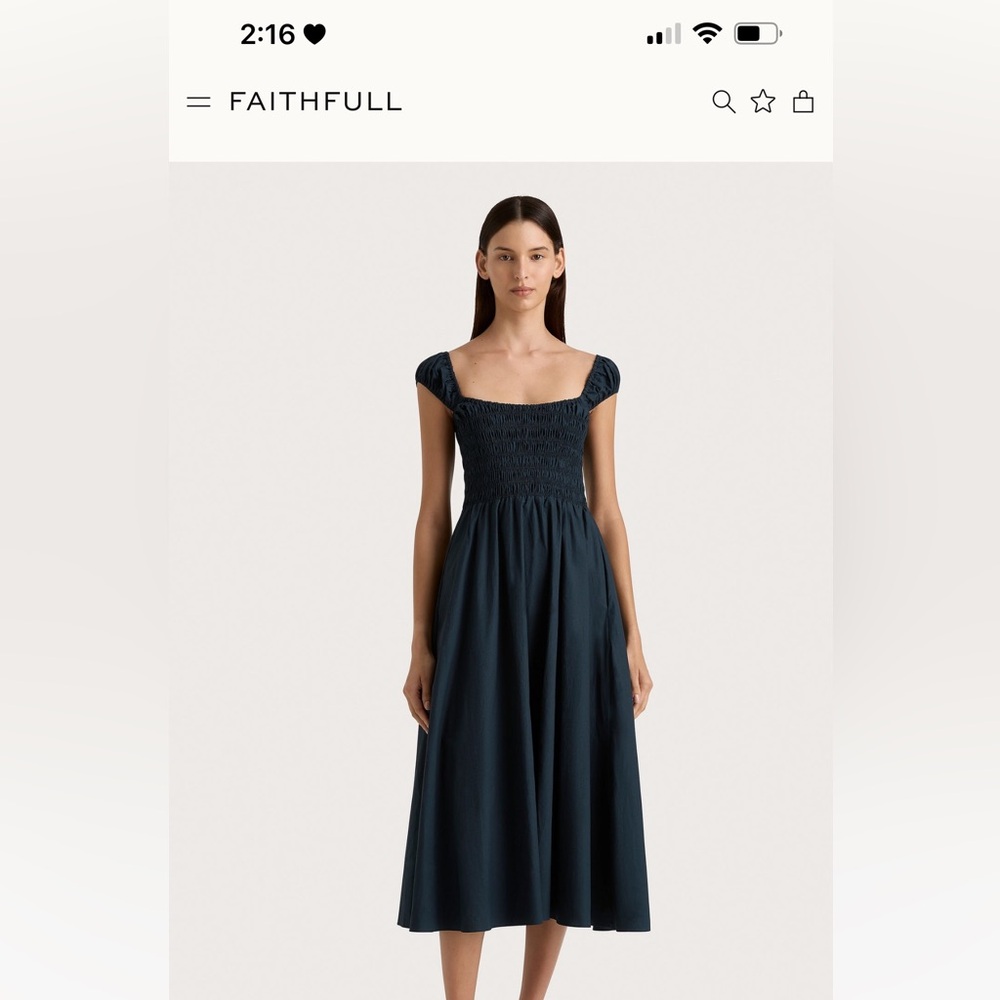 Faithful The Brand women linen dress